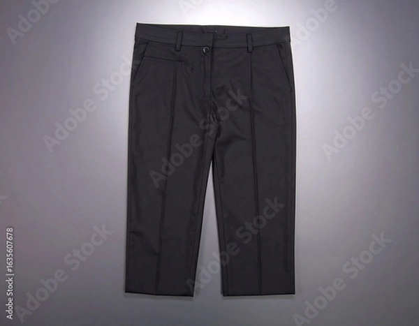 Obraz Dark gray pants, casual style