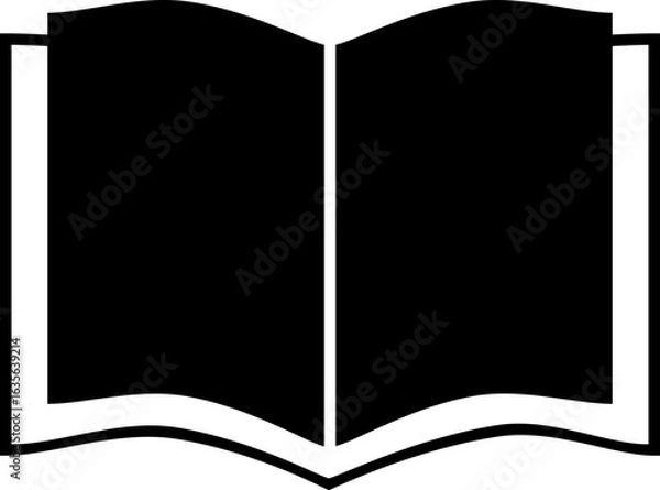 Obraz open book with blank pages