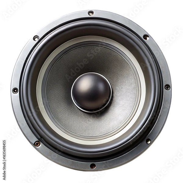 Obraz Loudspeaker Isolated on White Background Cutout
