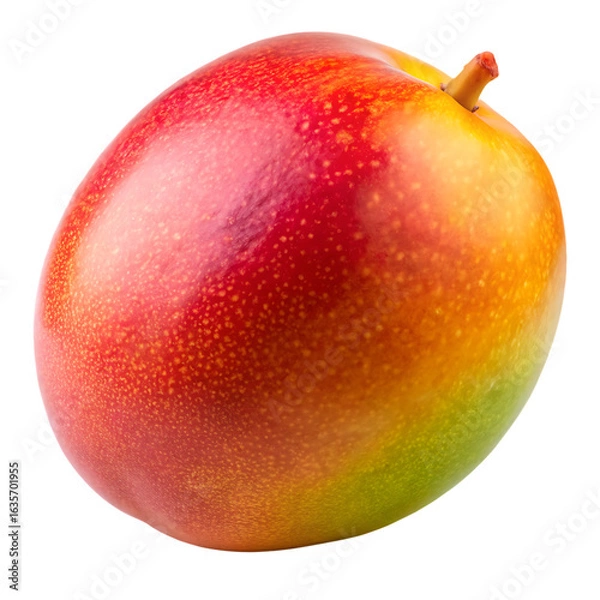 Obraz Mango Fruit Isolated on White Background Cutout
