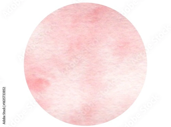 Obraz 水彩　にじみ　丸