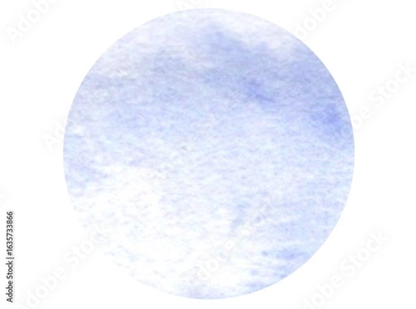 Obraz 水彩　にじみ　丸