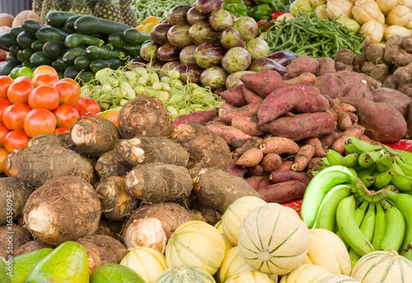 Obraz Étal de marché