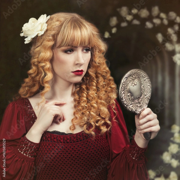 Fototapeta Pre Raphaelite Woman
