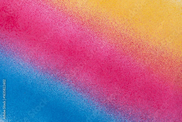 Fototapeta カラフルなスプレー塗料で塗った背景