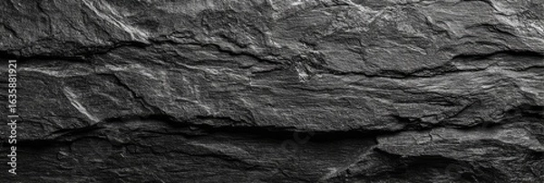 Obraz Dark gray stone texture (3)