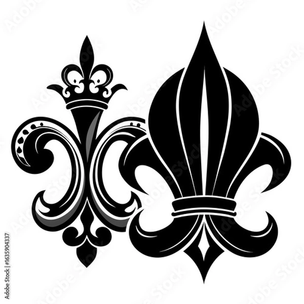Fototapeta fleur de lis