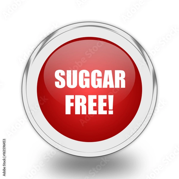 Obraz Sugar free icon
