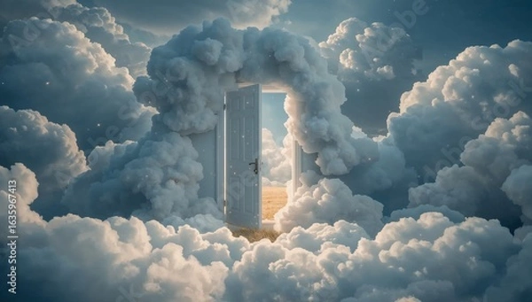 Obraz sky and clouds