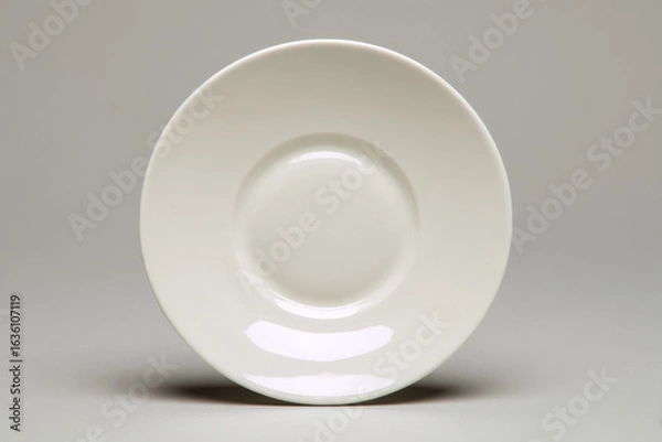 Obraz white ceramic plate