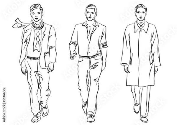 Obraz men fashion