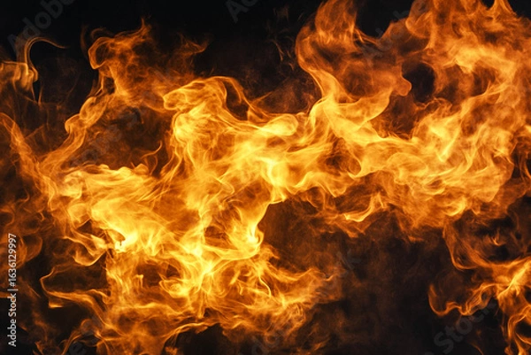 Fototapeta 炎