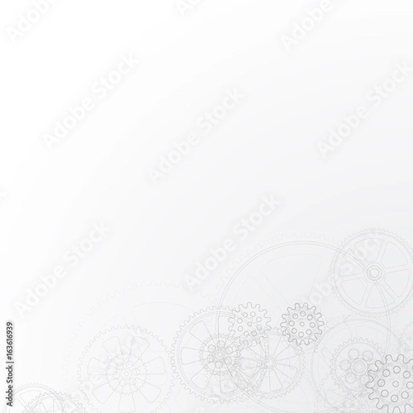 Obraz gears background