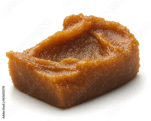 Fototapeta Closeup Brown Sugar Paste Texture Background Image