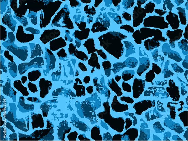 Fototapeta Abstract design for scarf, printing on appeals 