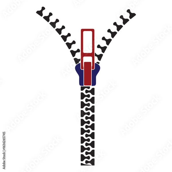 Obraz Editable vector Chain