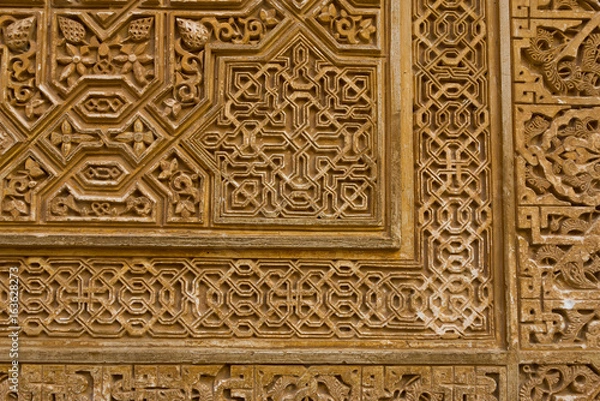 Obraz alhambra plaster ornament