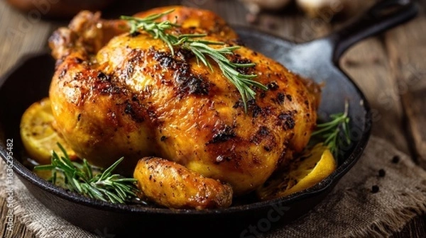 Obraz roast chicken