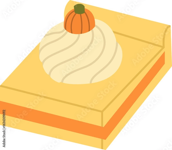Fototapeta halloween pumpkin pie