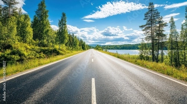 Obraz Scenic Summer Road Trip.