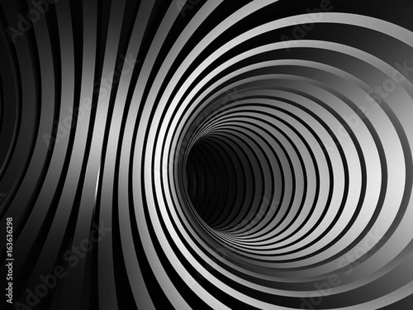 Fototapeta Abstract dark silver stripe industrial background
