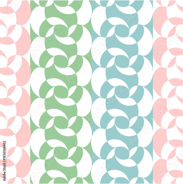 Obraz Seamless modern abstract pattern concept background vector set illusions pattern wallpaper