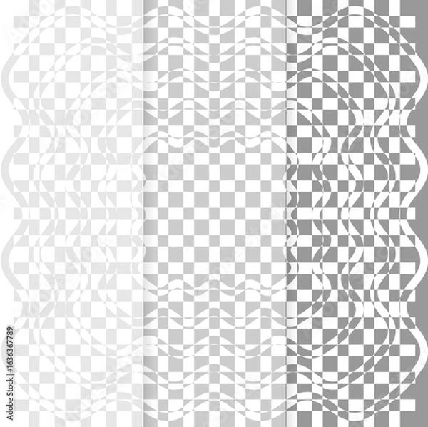 Obraz Seamless modern abstract pattern concept background vector set illusions pattern wallpaper