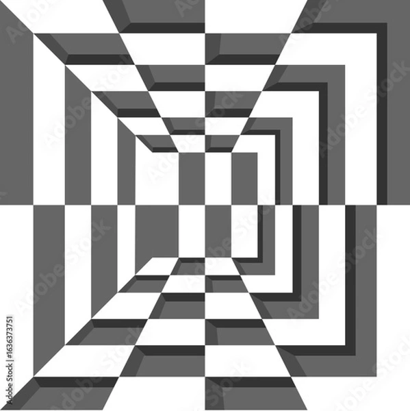 Obraz Seamless modern abstract pattern concept background vector set illusions pattern wallpaper