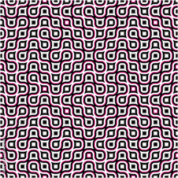 Obraz Seamless modern abstract pattern concept background vector set illusions pattern wallpaper