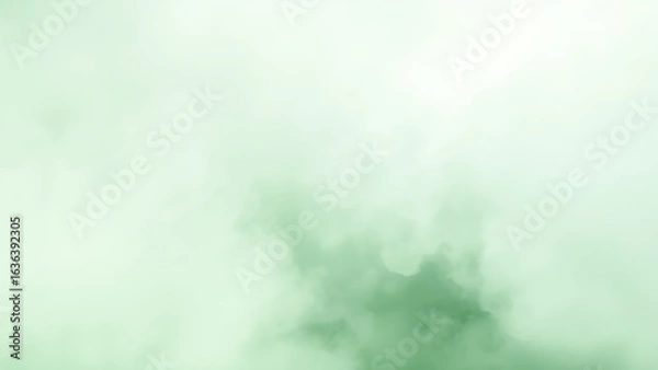 Fototapeta 深みのあるミントグリーンのスモーキーな抽象背景