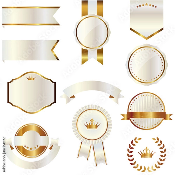 Obraz set of emblems