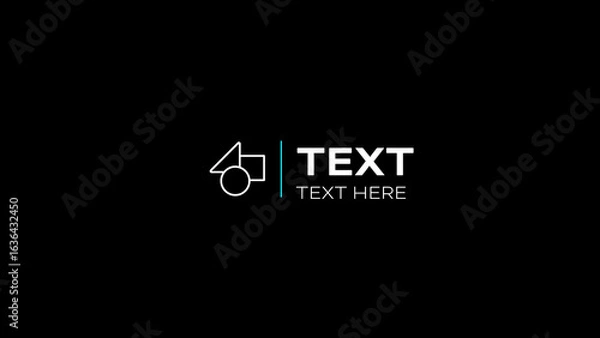 Obraz Modern Bounce | Logo Reveal  