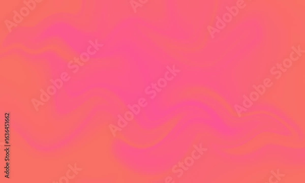 Fototapeta Pink and Orange Liquid Gradient Abstract Texture