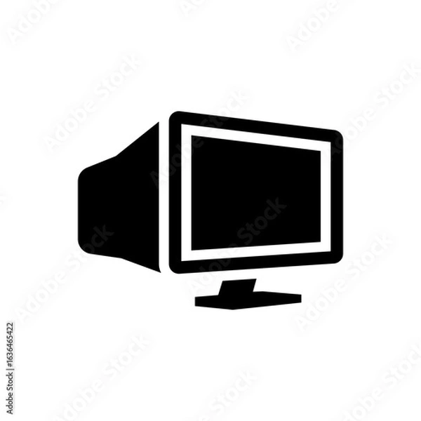 Obraz desktop monitor icon