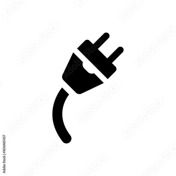 Obraz power plug icon