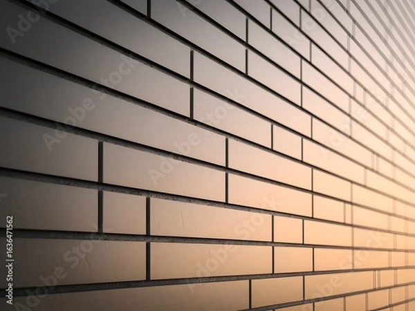 Obraz Modern Brick Wall Texture in Soft Light