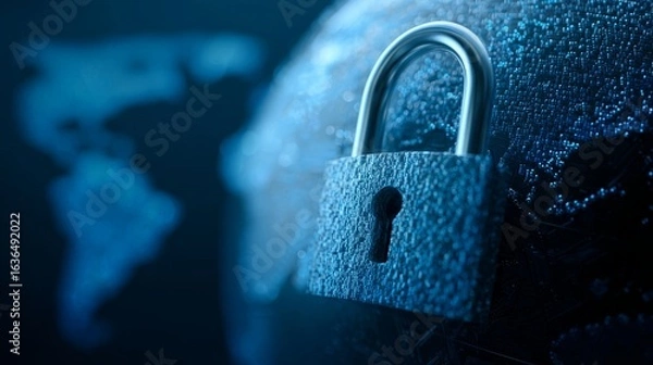 Fototapeta Strategies for safeguarding online privacy and ensuring robust internet security practices