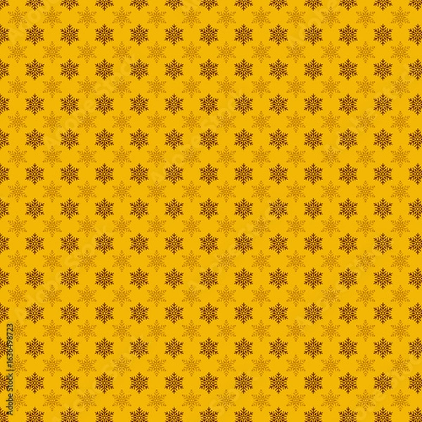 Fototapeta Golden Star Pattern Background