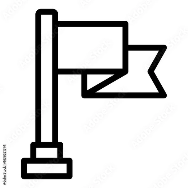 Fototapeta flag icon