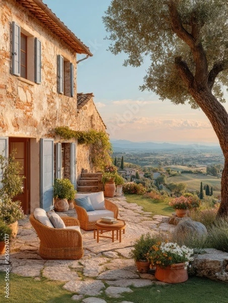 Obraz Back garden photo