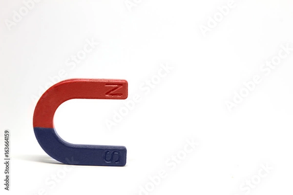 Obraz U shape steel magnet isolated