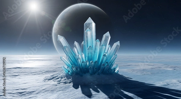 Obraz abstract blue background