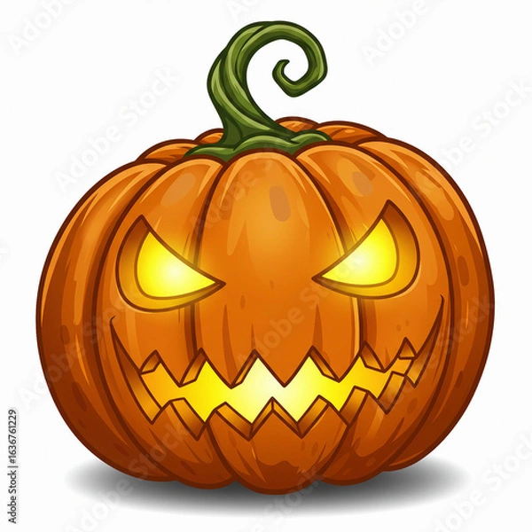 Obraz halloween jack o lantern