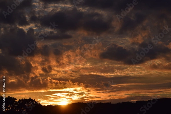 Obraz Coucher de soleil