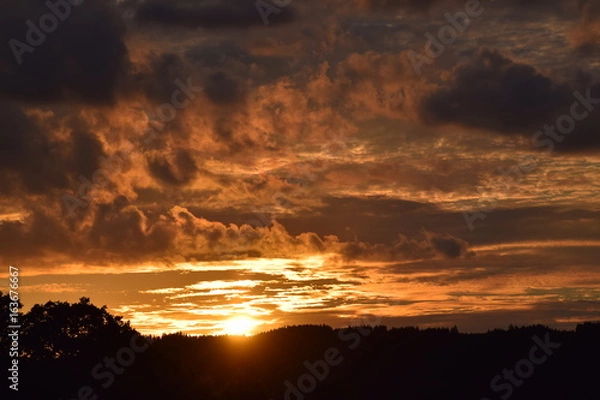 Obraz Coucher de soleil