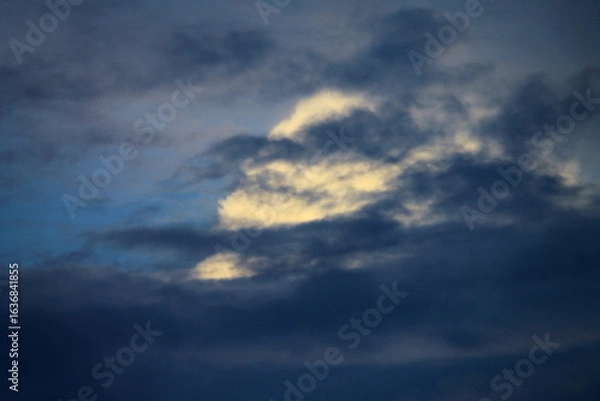 Fototapeta clouds in the sky