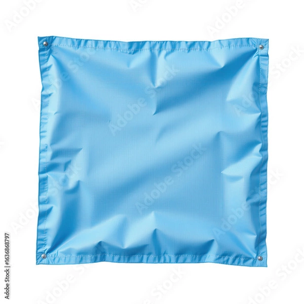 Obraz Blue Fabric Background with Nice Texture and Subtle Shine Effect