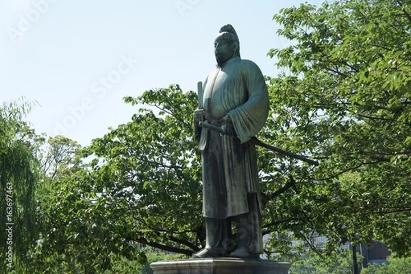 Obraz Statue japonaise