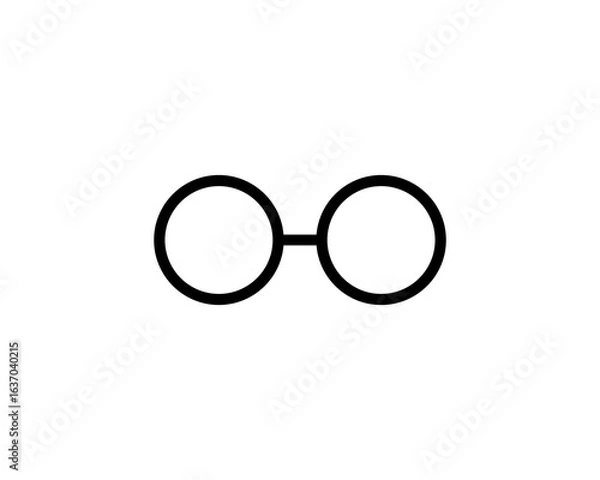 Obraz eyeglass logo