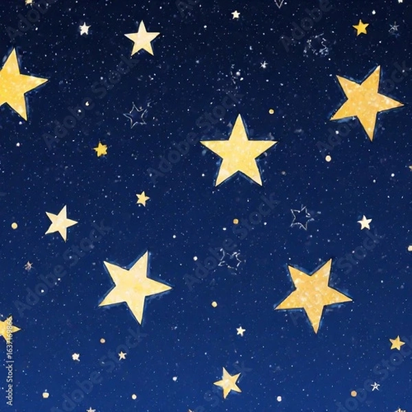 Obraz starry night sky